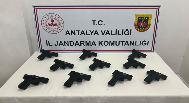 Antalya’da silah kaçakçılığı operasyonunda yakalanan şüpheli tutuklandı