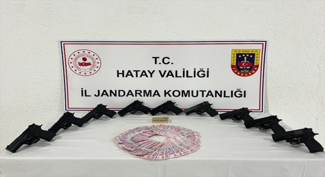 Hatay’da silah kaçakçılığı yaptığı iddia edilen şüpheli tutuklandı