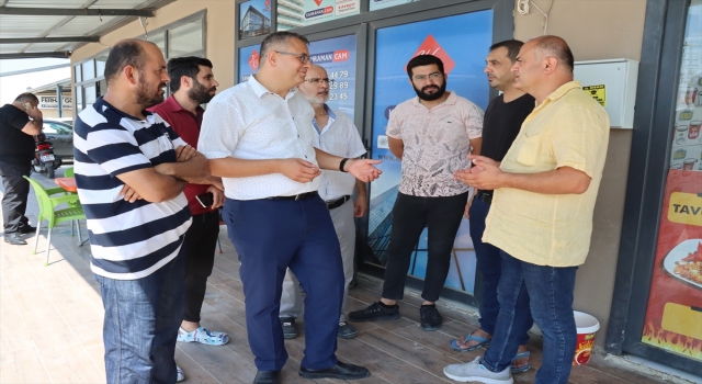 Hatay’da hırsızlık olayları yaşanan prefabrik çarşıda esnaf çözüm istiyor