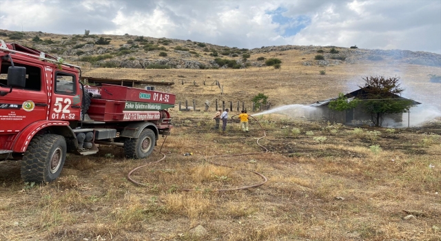 Feke’de ağabeyinin evini ateşe veren şüpheli gözaltına alındı