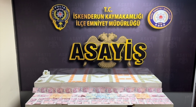 Hatay’da kumar oynayan 6 kişiye 24 bin 330 lira ceza verildi