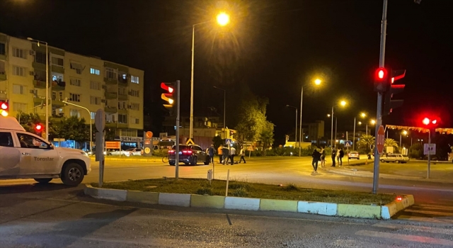 Mersin’de trafik kazasında bir kişi yaralandı