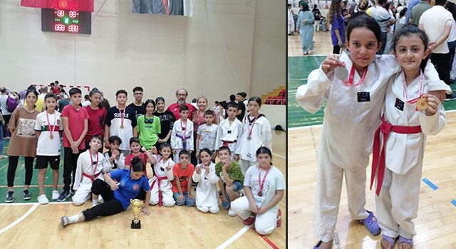 Minik Taekwondocular, Zafer Kupası için Mücadele Etti