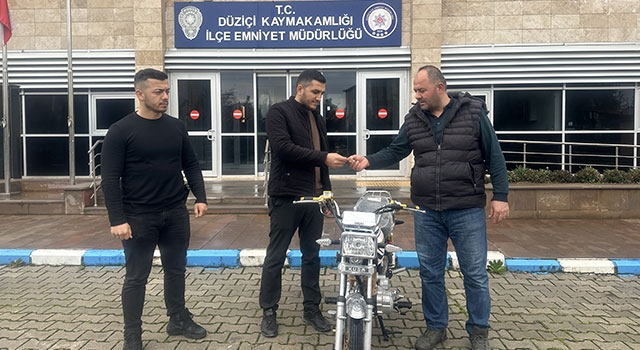 Osmaniye’de motosiklet çaldığı iddia edilen şüpheli yakalandı