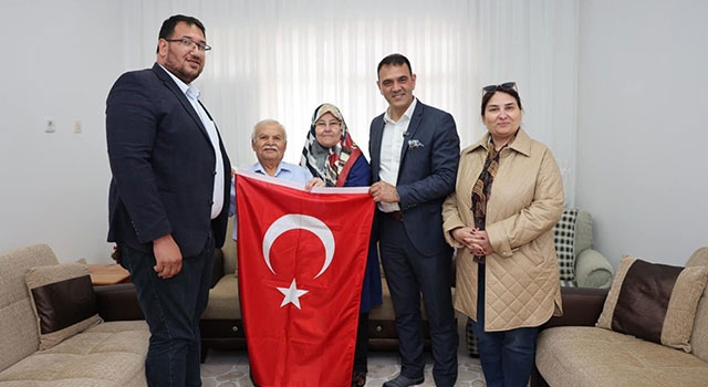 Silifke Belediye Başkanı Altunok, astronot Alper Gezeravcı’nın ailesini ziyaret etti