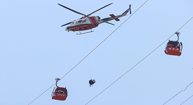 Antalya’daki teleferik kazasında mahsur kalanların tamamı kurtarıldı