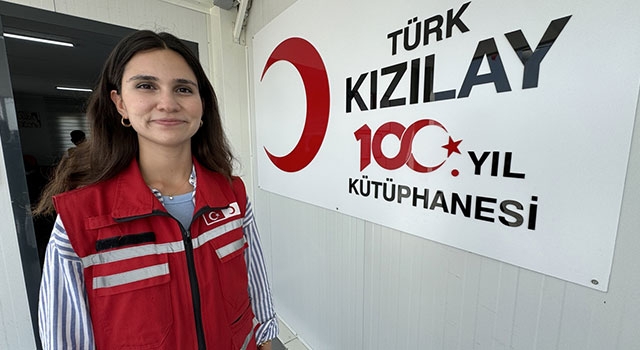 Türk Kızılayın 100. Yıl Kütüphanesi 5 ayda 4 bine yakın depremzedeye hizmet verdi