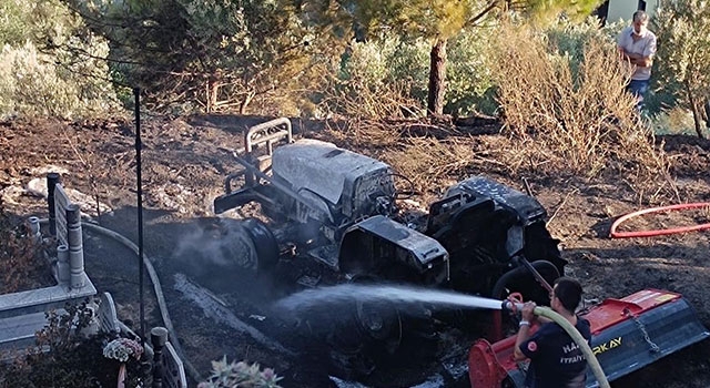 Hatay’da çıkan yangınlar söndürüldü