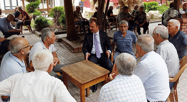 Kaymakam Dolu, Vatandaşlarla Bir Araya Geldi