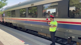 Isparta Tren Garı bayram tatilinde 20 bin 65 yolcuya hizmet verdi