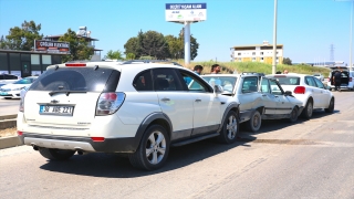 Hatay’da zincirleme trafik kazasında 4 araçta hasar oluştu