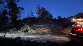 Antalya’da çıkan orman yangını söndürüldü