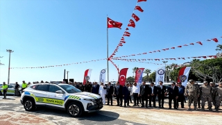 Mersin’de jandarma ve emniyet teşkilatının filosuna 238 araç eklendi