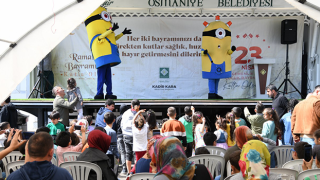 Depremzede çocuklara Ramazan etkinlikleri düzenleniyor