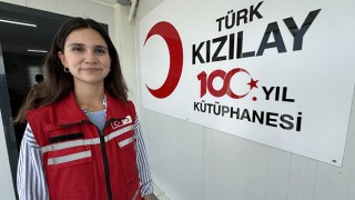 Türk Kızılayın 100. Yıl Kütüphanesi 5 ayda 4 bine yakın depremzedeye hizmet verdi