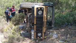 Antalya’da uçuruma yuvarlanan safari aracındaki 1 turist öldü, 3 kişi yaralandı