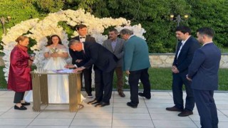 Milli Eğitim Bakanı Yusuf Tekin Osmaniye’de nikah şahidi oldu