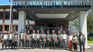 Orman Bölge Müdürü Derince ilk ziyaretini Serik’e yaptı