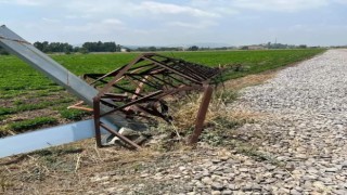 Elektrik direği devrildi, O ilçede su kesintisi yaşanacak