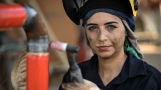 Kaynak ustası kadın, atölye kurup mesleğine daha çok kadın kazandırmak istiyor