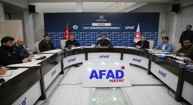 Hatay Valisi Masatlı’dan kentteki yoğun yağışa ilişkin açıklama: