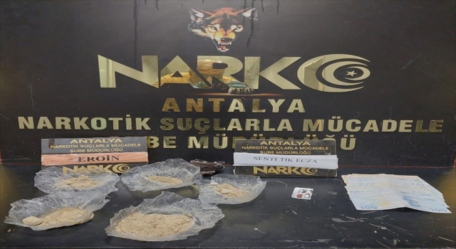 Antalya’da 25 adrese eş zamanlı uyuşturucu operasyonu düzenlendi