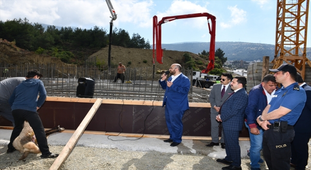 Belen’de hükümet konağının temeli atıldı