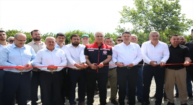 Arsuz’da besi çiftliği açılışı ve sera temel atma töreni düzenlendi