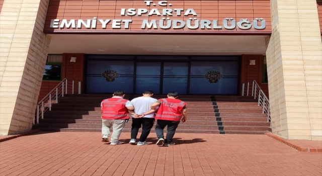 Isparta’da hakkında kesinleşmiş hapis cezası bulunan hükümlü yakalandı