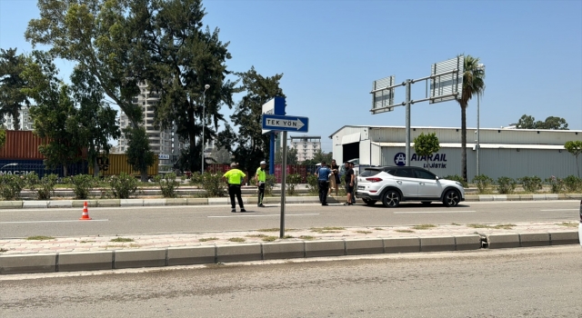 Hatay’da cipin çarptığı yaya yaralandı