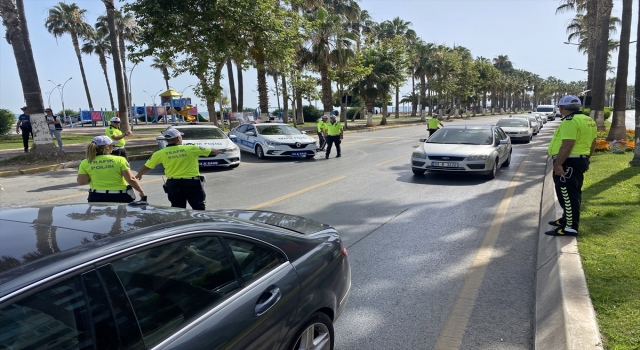 Mersin’de Kurban Bayramı öncesi trafik denetimi yapıldı