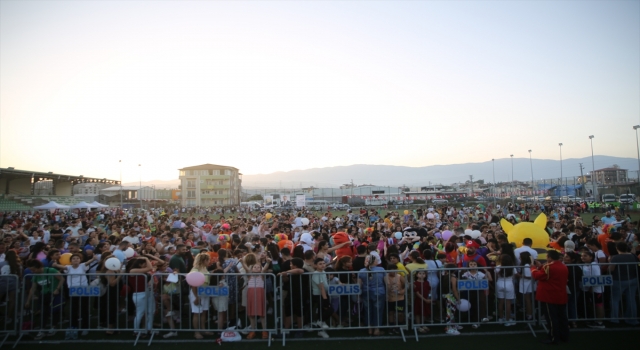 Hatay’da çocuklar için şenlik düzenlendi