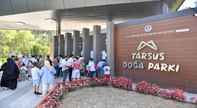 Tarsus Doğa Parkı’nı Kurban Bayramı’nda 16 bin kişi ziyaret etti