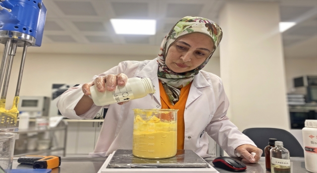 Mersin’de girişimci kadın ürettiği kozmetik ürünleri ihraç ediyor