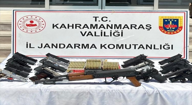 Kahramanmaraş’ta silah ticareti yapan 2 zanlı tutuklandı