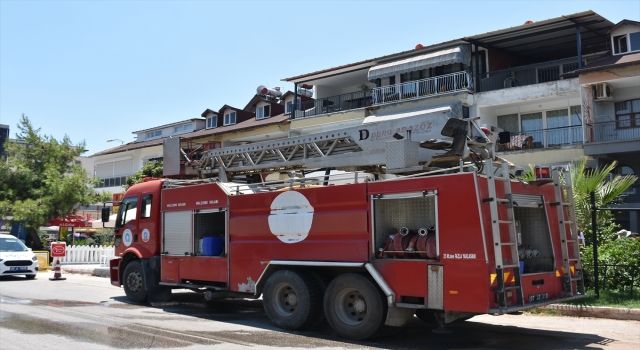 Antalya’da günübirlik kiralanan dairede yangın çıktı