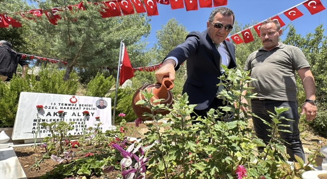 15 Temmuz’da şehit olan özel harekat polisi Akif Altay Burdur’da anıldı