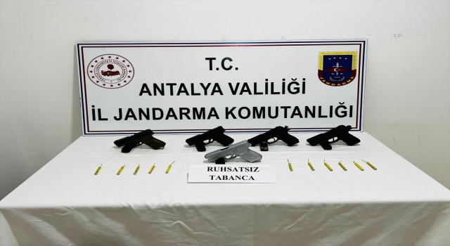 Antalya’da silah kaçakçılığı zanlısı tutuklandı