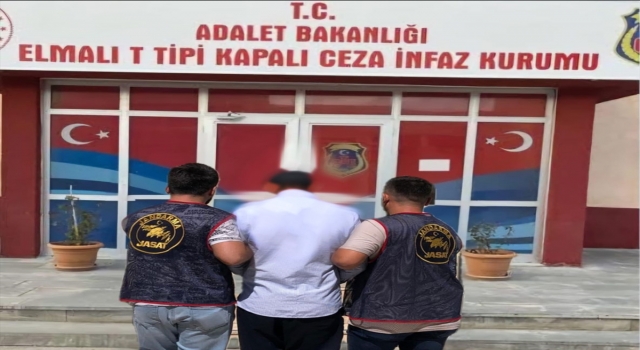 Antalya’da firari hükümlü 1 kişi tutuklandı