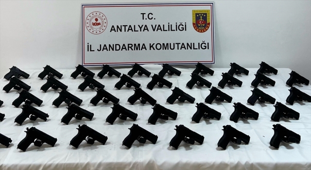 Antalya’da silah kaçakçılığı operasyonunda 1 kişi tutuklandı