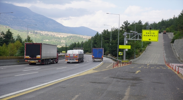 AdanaPozantı Otoyolu’ndaki 2 kaçış rampası 12 yılda 146 kazayı önledi