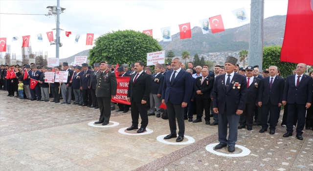 Adana, Mersin, Hatay ve Osmaniye’de 19 Eylül Gaziler Günü kutlandı