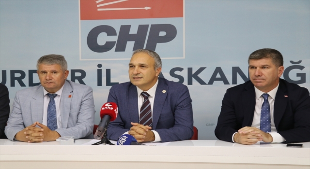 CHP Genel Başkan Yardımcısı Özçağdaş, Burdur’da konuştu: