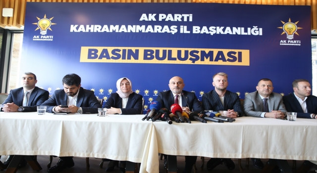 AK Parti Kahramanmaraş İl Başkanlığının yeni yönetimi tanıtıldı