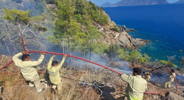 Mersin’de çıkan orman yangını kontrol altına alındı