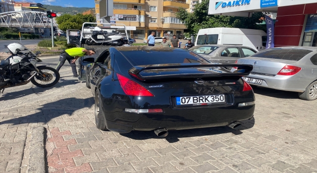 Alanya’da drift yapan sürücüye 41 bin lira ceza kesildi