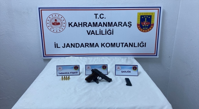 Kahramanmaraş’ta ruhsatsız silah ele geçirildi