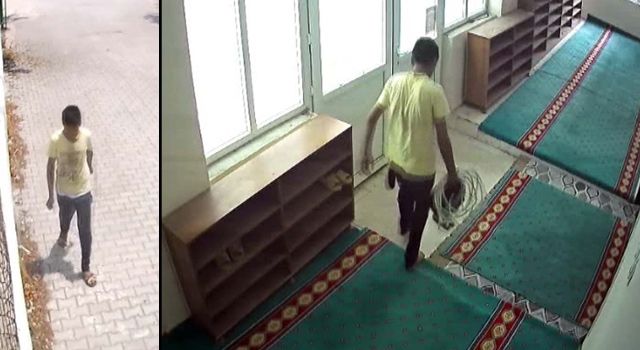 Cami ve iki ayrı evden hırsızlık yapan şüpheli yakalandı