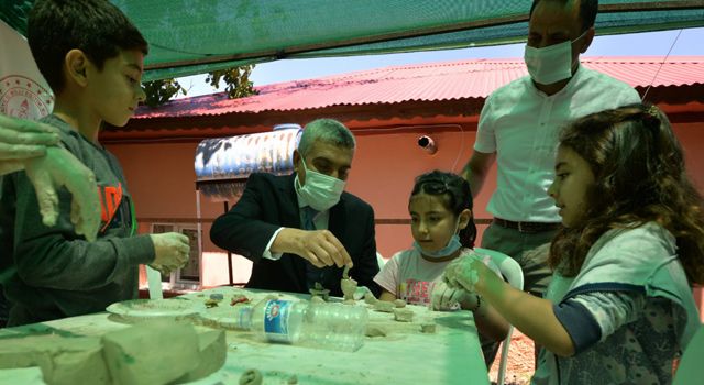 Zorkun Yaylası’nda öğrenci ve öğretmenler buluştu
