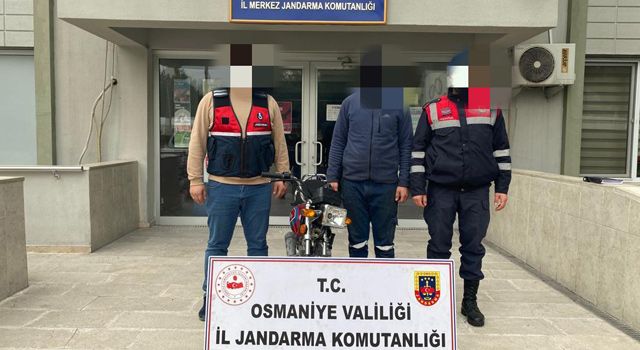 Motosiklet hırsızlığını JASAT çözdü